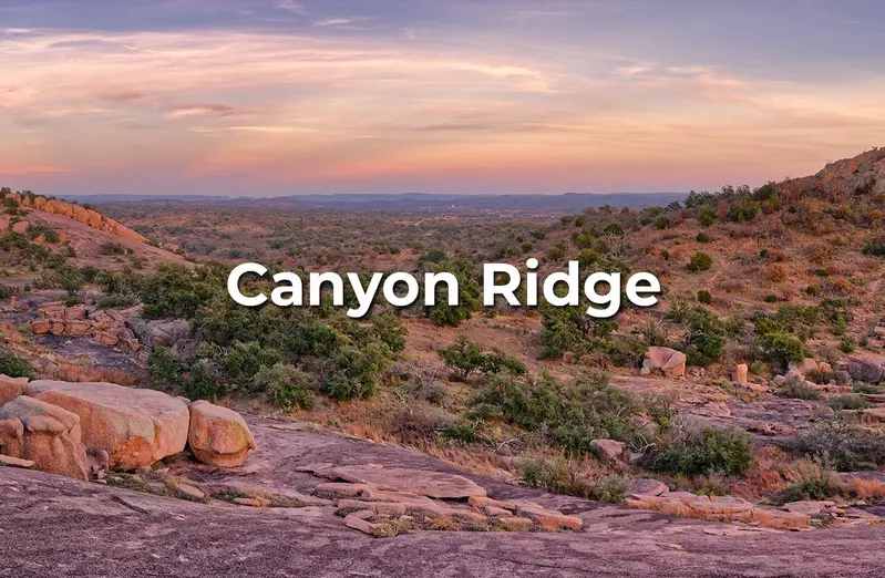 Canyon Ridge